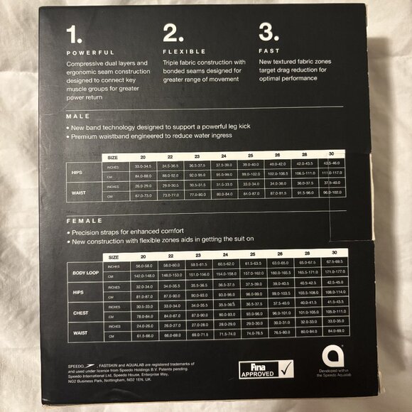 Speedo LZR Pure Intent Women's Closed Back Fastskin/Kneeskin Tech Suit - Picture 6 of 15